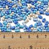 Opaque Baking Paint Glass Seed Beads SEED-K009-01A-29-4