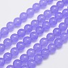 Natural & Dyed Malaysia Jade Bead Strands G-A146-8mm-A19-1