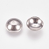 Non-Tarnish Apetalous 201 Stainless Steel Bead Caps LS-STAS-L205-13C-2