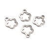 Non-Tarnish 304 Stainless Steel Charms STAS-F266-03P-1