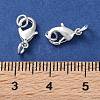 Rack Plating Brass Lobster Claw Clasps LS-KK-F090-26S-01-3