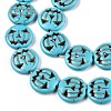 Synthetic Turquoise Beads Strands UNKW-T001-A10-02-3