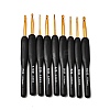 9Pcs Aluminium Oxide Crochet Hook Sets TOOL-C012-12-1