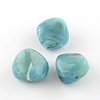 Nuggets Imitation Gemstone Acrylic Beads OACR-R044-10-1