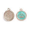 Alloy Enamel Pendants ENAM-TAC0001-21D-2