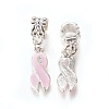 Alloy European Dangle Charms MPDL-H090-M-2