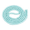 Baking Paint Glass Pearl Beads Strands LS-DGLA-ZX001-05B-11-2