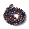 Natural Galaxy Tiger Eye Beads Strands G-P455-01C-4