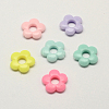 Opaque Acrylic Flower Bead Frames X-SACR-Q100-M054-1