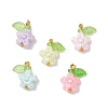 Imitation Pearl Acrylic Pendants PALLOY-JF04335-01-1