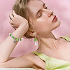 100Pcs Large Hole Resin European Beads OPDL-TA0001-06B-7