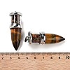 Natural Tiger Eye Pointed Big Pendants G-B077-02P-04-3