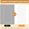 3Pcs 3 Styles Polyester Wedding Arch Cover Cloth FEPA-CN0001-01A-6