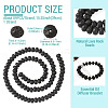 1 Strand Natural Lava Rock Beads Strands G-TA0003-44A-4