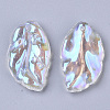 Transparent Glass Pendants EGLA-T022-02-2