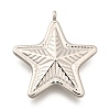 Non-Tarnish 304 Stainless Steel Pendants LS-STAS-C073-03P-1-1
