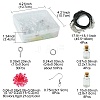 DIY Wish Bottle Earring Necklace Making Kit DIY-FS0005-52-4