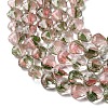 Inner Flower Handmade Lampwork Beads Strands LA-CBA3F7A-02A-3