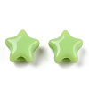 Opaque Acrylic Beads MACR-T047-01-21-2