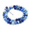 Natural Agate Beads G-J371-01-10mm-2