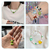 24Pcs 12 Style Handmade Bumpy Lampwork Beads Strands LAMP-KS0001-03-8