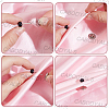 100Pcs Iron Curtain Tie Buckle AJEW-CY0002-48B-6