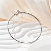 304 Stainless Steel Bangles for Women BJEW-C088-01P-1