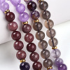 Natural Mixed Stone Beads Strands G-T140-8mm-16-3