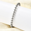 304 Stainless Steel Open Cuff Bangles for Woman BJEW-M113-02P-3