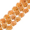 Natural Topaz Jade Beads Strands G-NH0028-01A-1