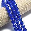 Natural Malaysia Jade Beads Strands G-L645-C01-12mm-19-3