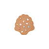 Shell Shape Wall Mounted Brooch Jewelry Display Cork Tray AJEW-WH0433-01B-7