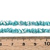 Electroplate Opaque Glass Beads Strands GLAA-N022-4mm-19-2