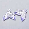 Transparent Spray Painted Glass Pendants GLAA-S190-009A-01-2