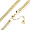 304 Stainless Steel Mesh Chain Necklaces for Women NJEW-C055-04G-2