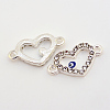 Alloy Rhinestone Evil Eye Links connectors LS-ALRI-S161-01S-2