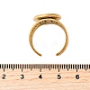 304 Stainless Steel Cuff Ring Components STAS-V012-01C-G-3