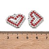 304 Stainless Steel Rhinestone Pendants RB-CBA7A56-01B-P-3