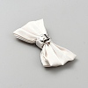 Bowknot Satin Face with Iron Shoe Buckle Clips FIND-WH0366-034P-03-2