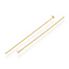 Brass Flat Head Pins KK-G331-11-0.7x40-3