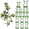 120Pcs 2 Styles Self-Adhesive Plastic Wall Fixture Clips AJEW-CP0009-90-8