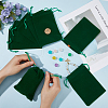 Velvet Jewelry Drawstring Gift Bags ABAG-BBC0001-10C-05-3