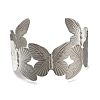 304 Stainless Steel Cuff Ring for Women RJEW-U025-02P-2