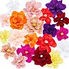 WADORN 20Pcs 20 Styles Crepe Paper Flowers Decoration for Wall AJEW-WR0001-94-1