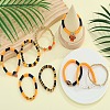 1 Set Handmade Polymer Clay Heishi Beads Stretch Bracelets Set BJEW-SZ0002-67A-01-8