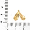 304 Stainless Steel Pendant Rhinestone Settings SA-CBA038A-01A-G-3