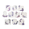 Window & Flower Paper Stickers Set DIY-G120-02D-2