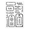 Custom Summer Theme PVC Plastic Clear Stamps DIY-WH0631-0062-8