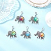 Resin Pendant Docorations HJEW-JM03704-1