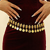 Alloy Coin Tassel Waist Belly Chains for Women FS-WG54A97-01-1